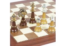 Bello Collezioni - Mancini 24K Gold/Silver Plated Luxury Chess Set